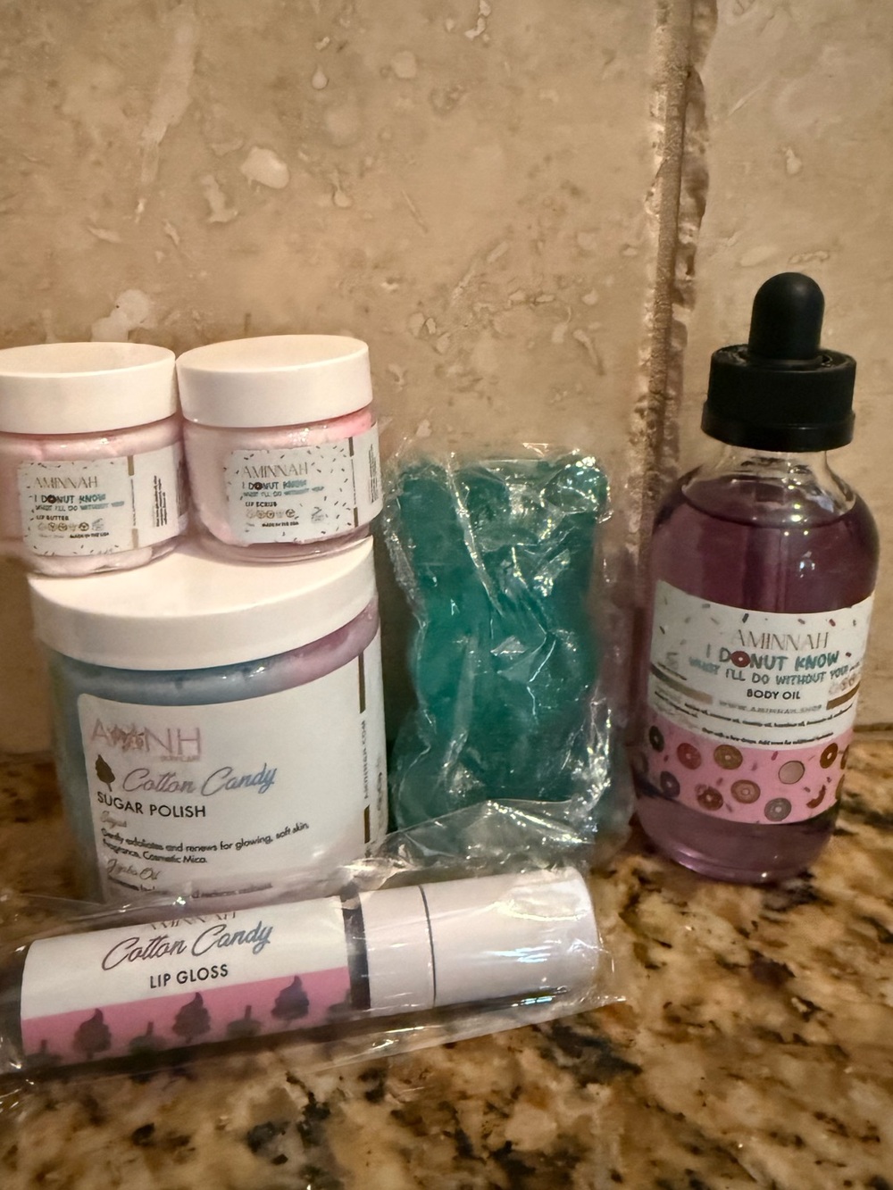Aminnah skin care bundle set limited edition